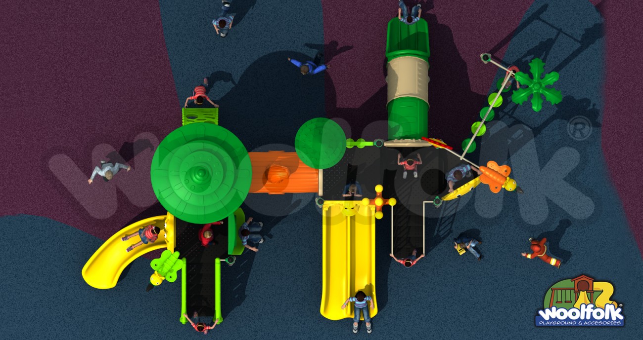 Juego Infantil para exteriores, tipo temático. Modelo: NA021