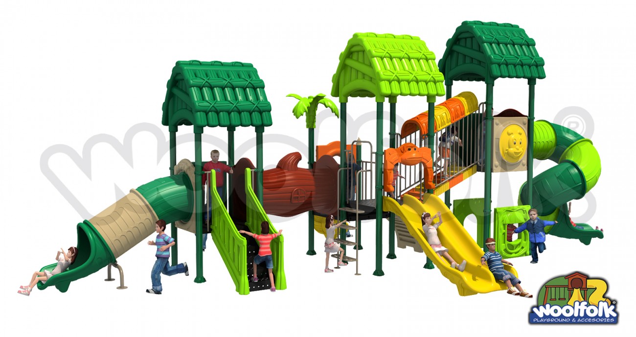 Juego Infantil para exteriores, tipo temático. Modelo: GA015