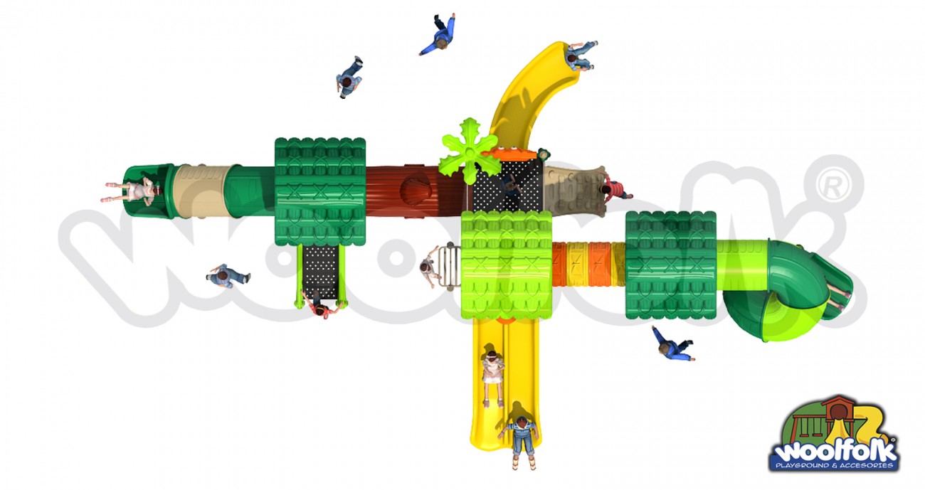 Juego Infantil para exteriores, tipo temático. Modelo: GA015