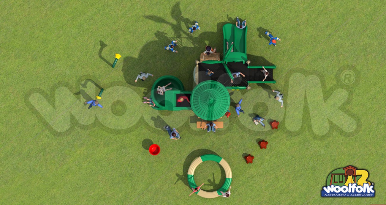 Juego Infantil para exteriores, tipo temático. Modelo: GA012