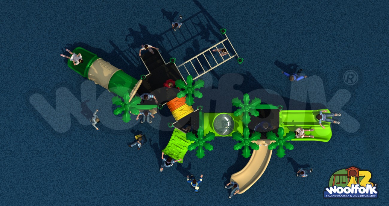 Juego Infantil para exteriores, tipo temático. Modelo: NA023