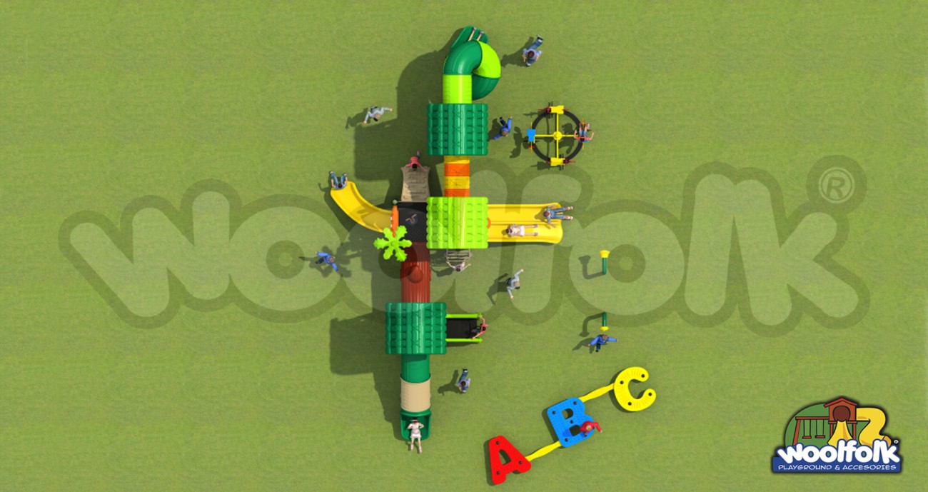 Juego Infantil para exteriores, tipo temático. Modelo: GA015