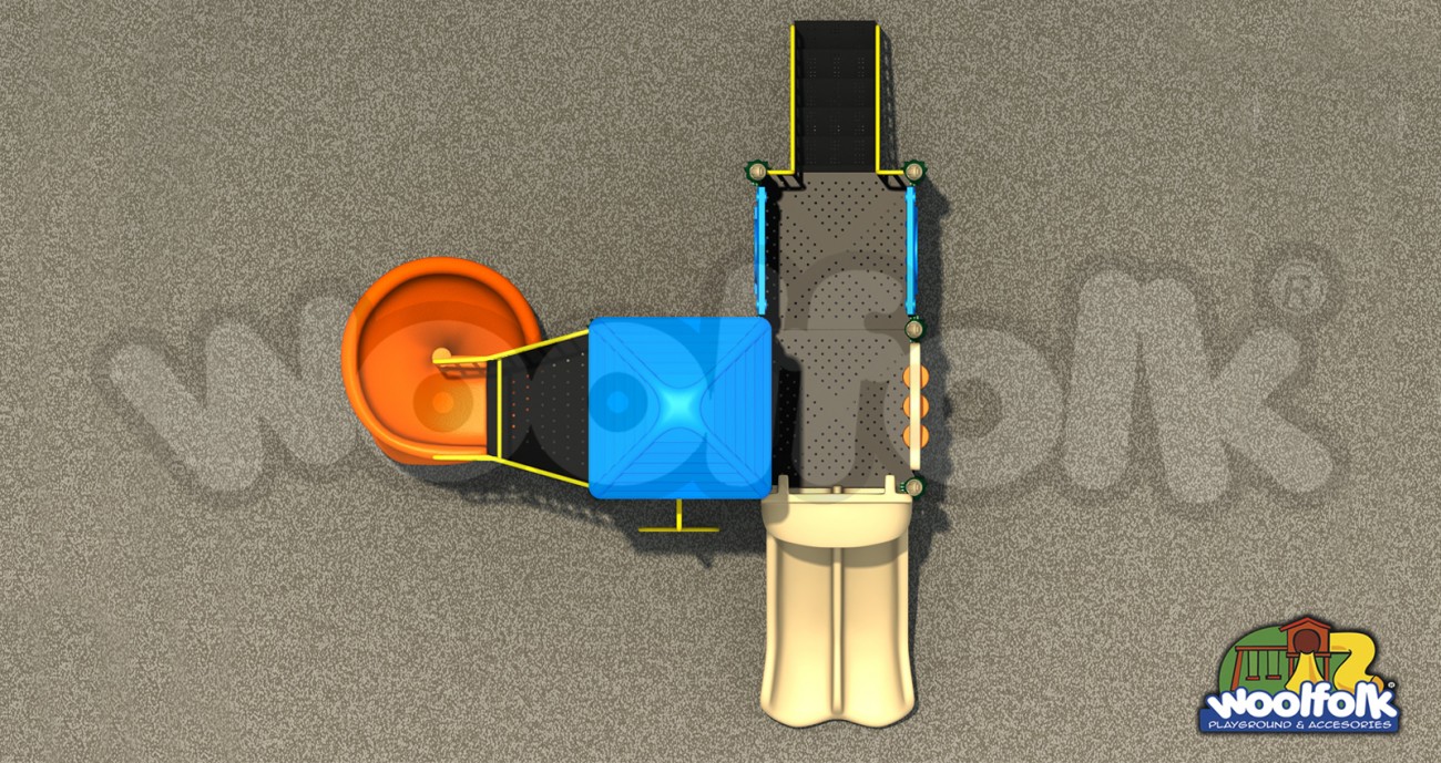 Juego Infantil para exteriores, tipo temático. Modelo: NA032