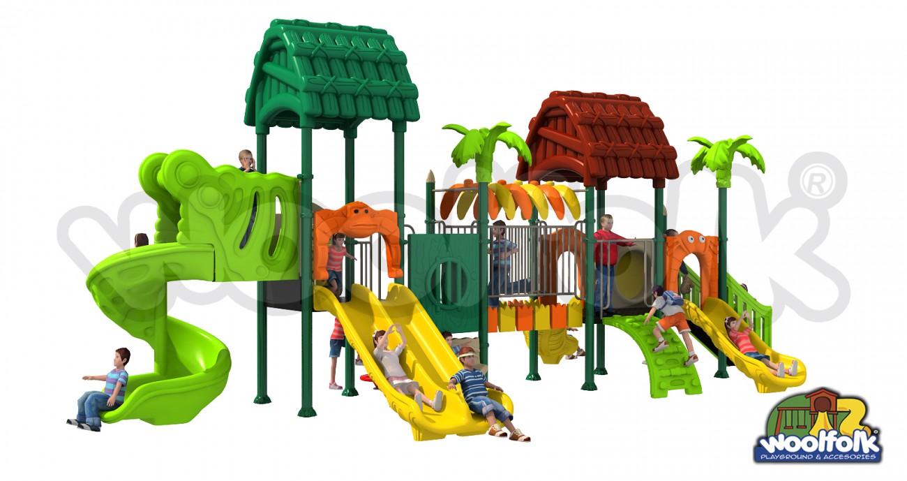 Juego Infantil para exteriores, tipo temático. Modelo: GA014