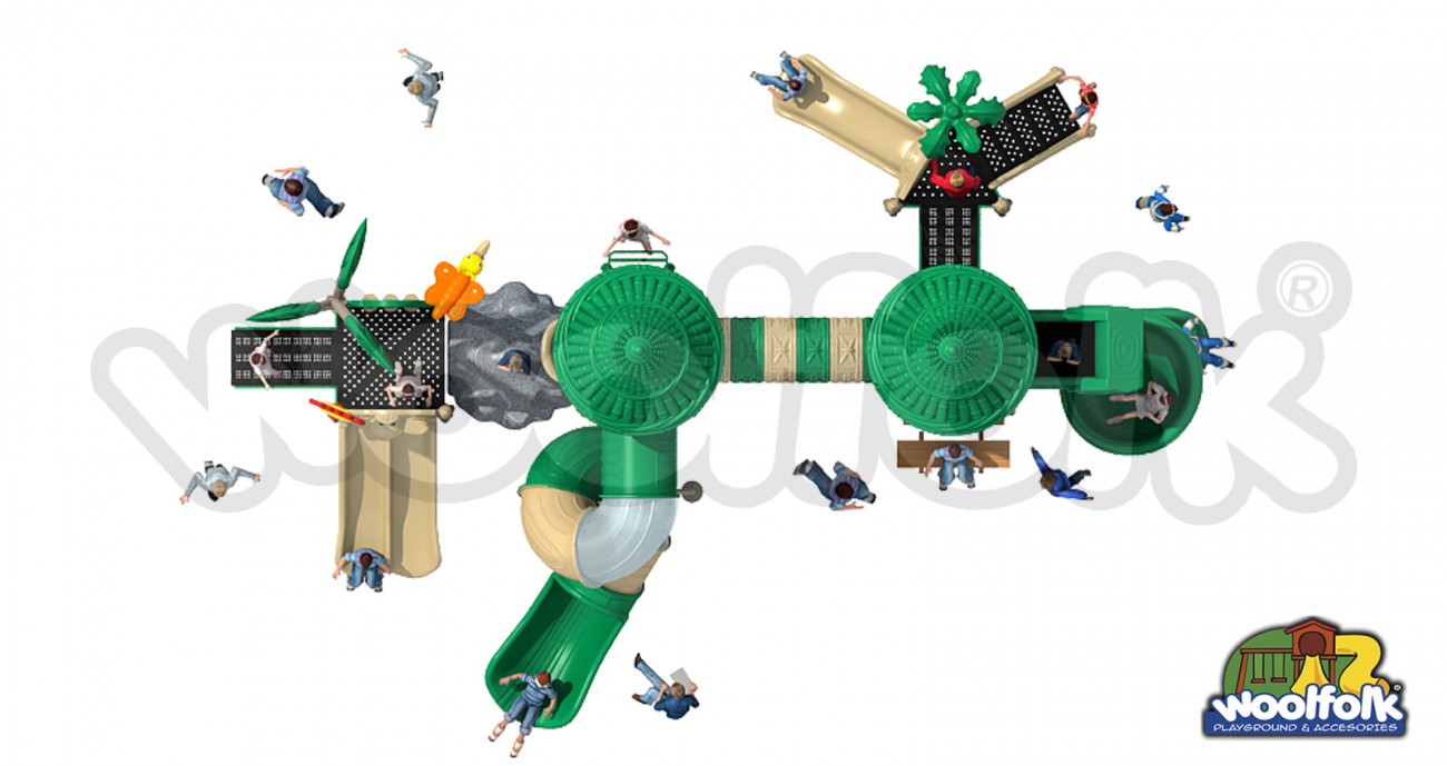 Juego Infantil para exteriores, tipo temático. Modelo: GA016