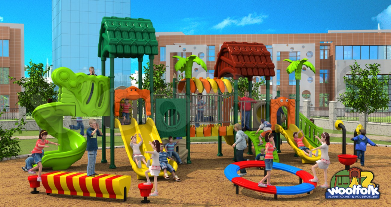 Juego Infantil para exteriores, tipo temático. Modelo: GA014