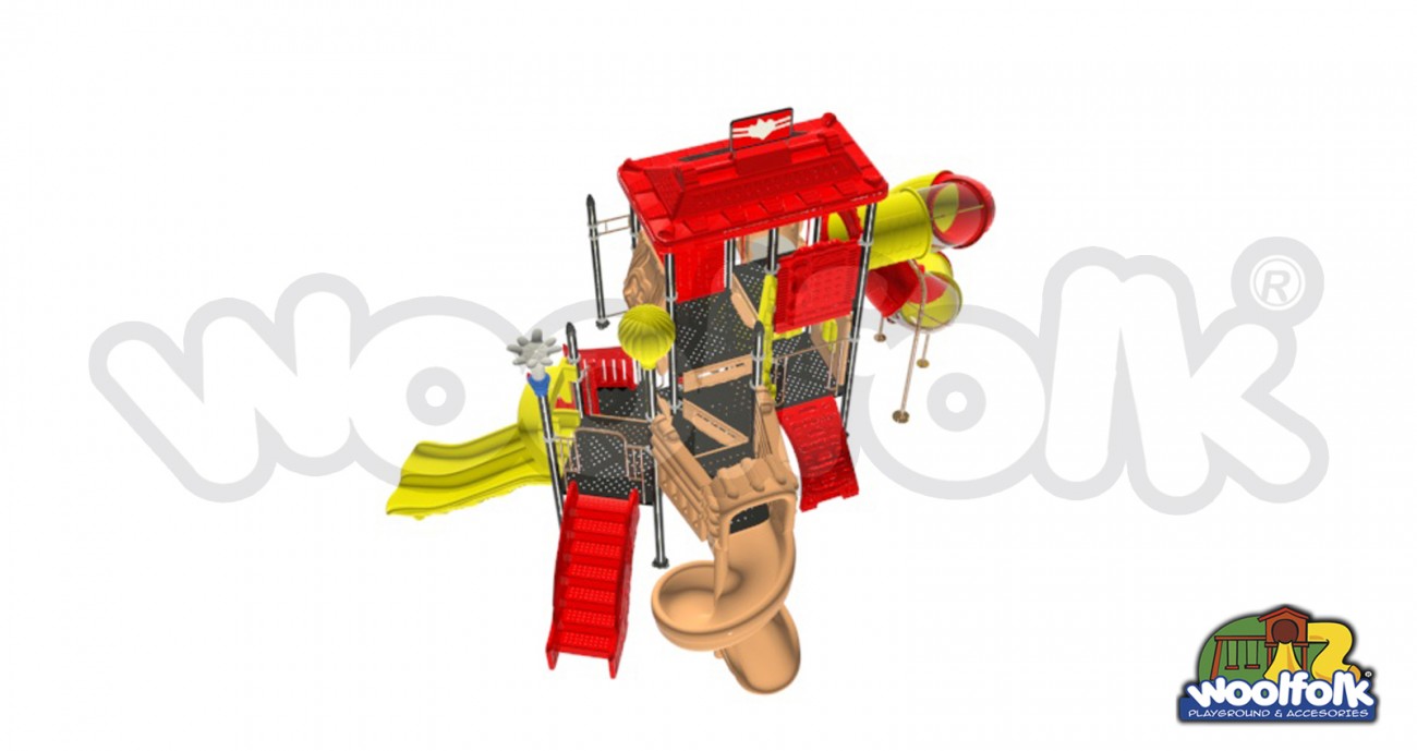 Juego Infantil para exteriores, tipo temático. Modelo: BM010