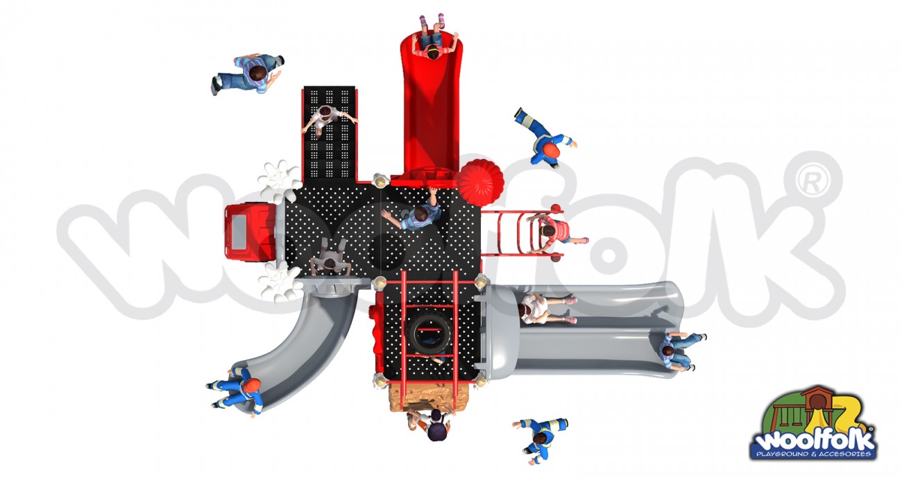 Juego Infantil para exteriores, tipo temático. Modelo: BM012