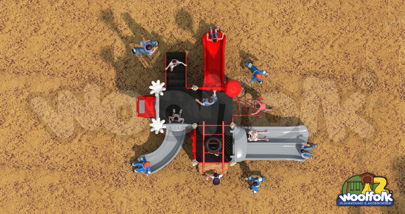 Juego Infantil para exteriores, tipo temático. Modelo: BM012