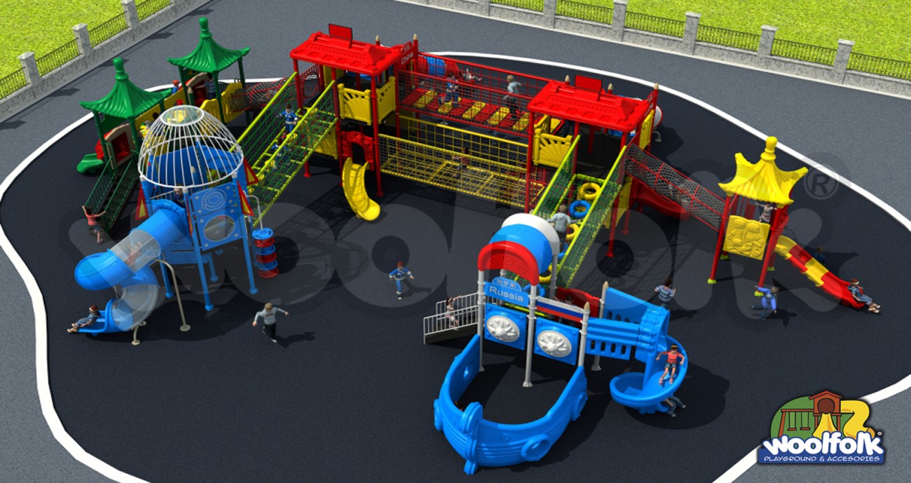 Juego Infantil para exteriores, tipo temático. Modelo: OW002