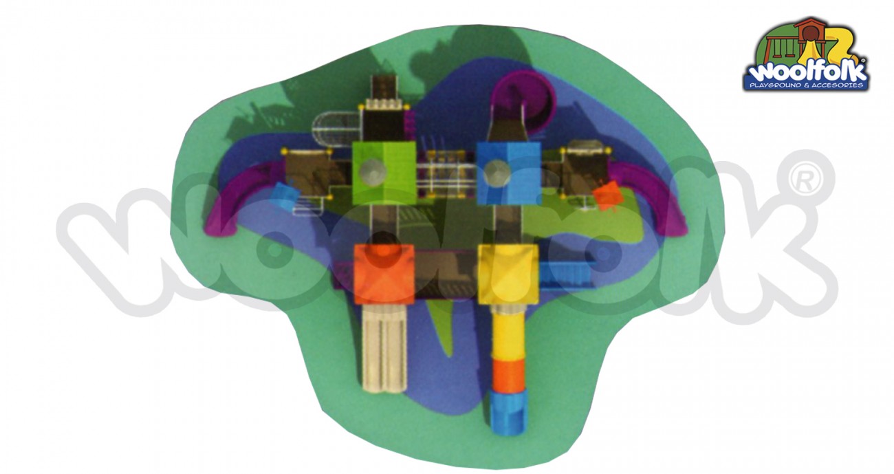 Juego Infantil para exteriores, tipo temático. Modelo: VR006