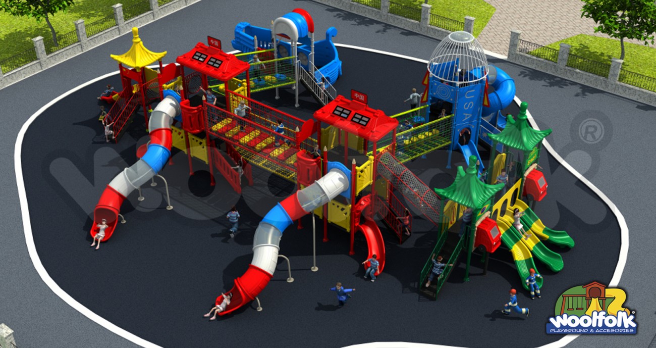 Juego Infantil para exteriores, tipo temático. Modelo: OW002