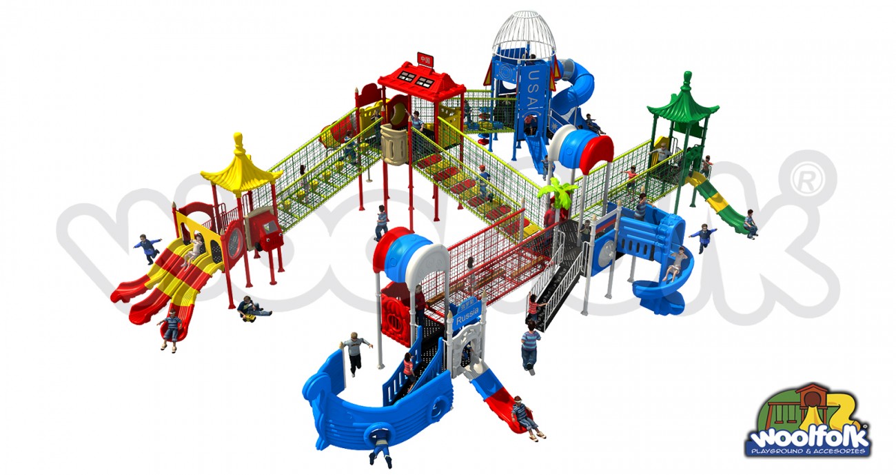 Juego Infantil para exteriores, tipo temático. Modelo: OW005