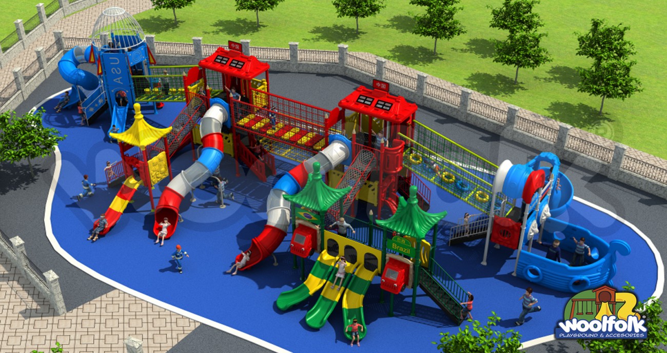 Juego Infantil para exteriores, tipo temático. Modelo: OW003