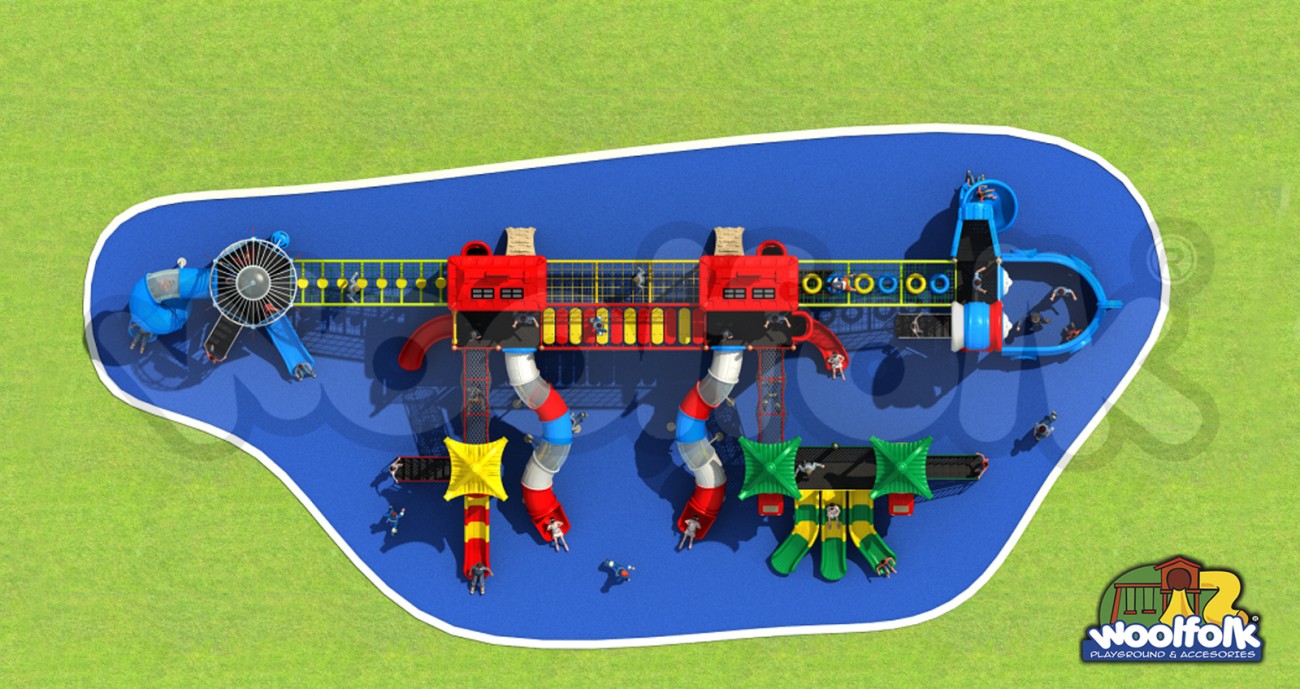 Juego Infantil para exteriores, tipo temático. Modelo: OW003