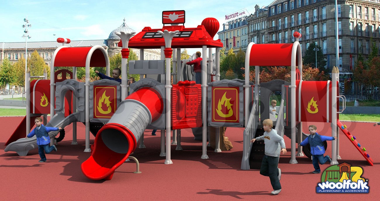 Juego Infantil para exteriores, tipo temático. Modelo: BM014