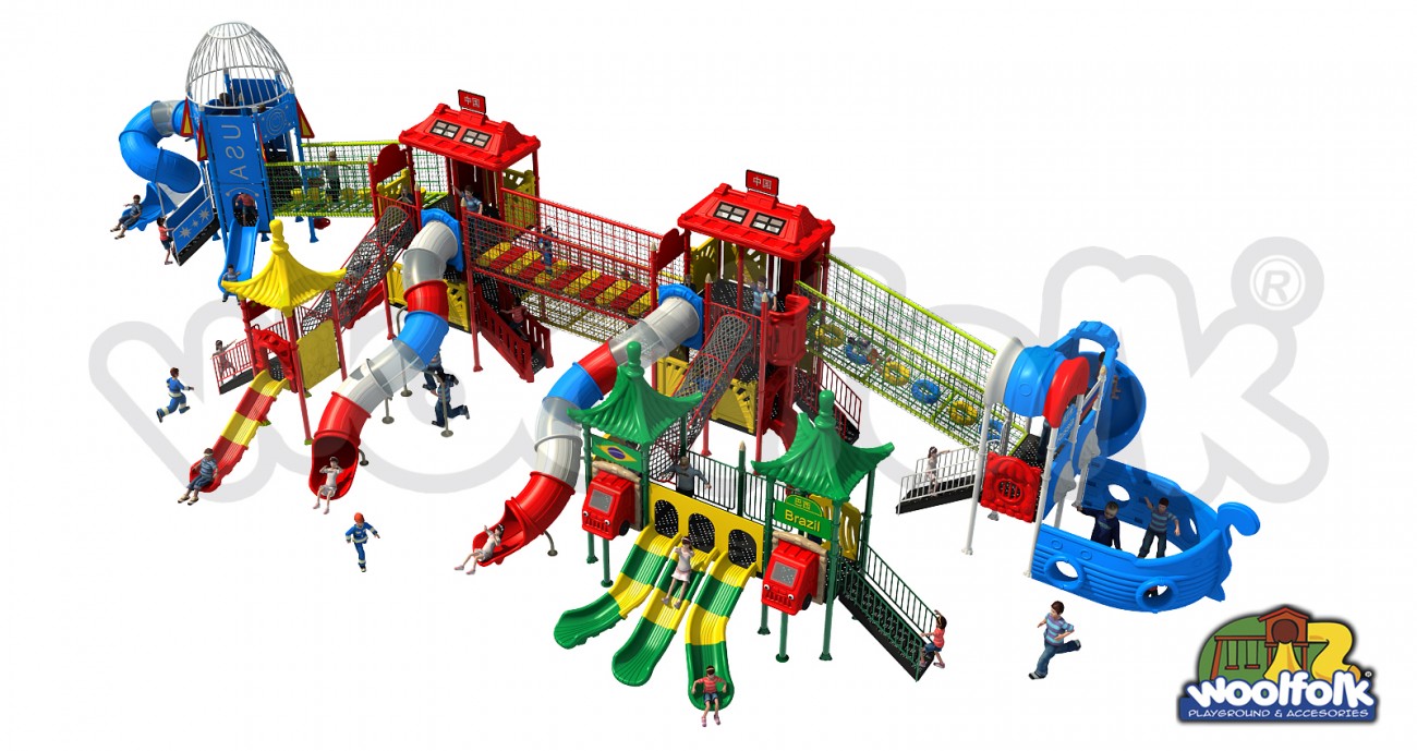 Juego Infantil para exteriores, tipo temático. Modelo: OW003