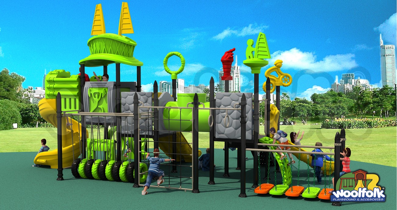 Juego Infantil para exteriores, tipo temático. Modelo: SP009