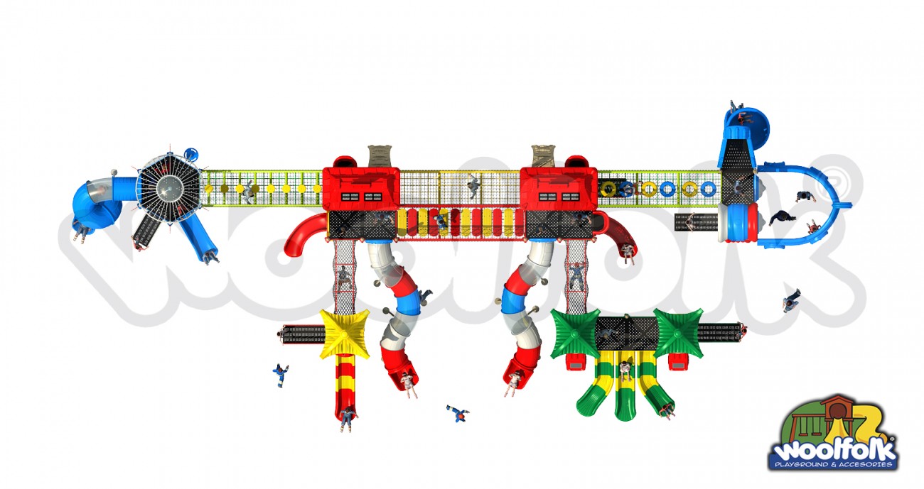 Juego Infantil para exteriores, tipo temático. Modelo: OW003