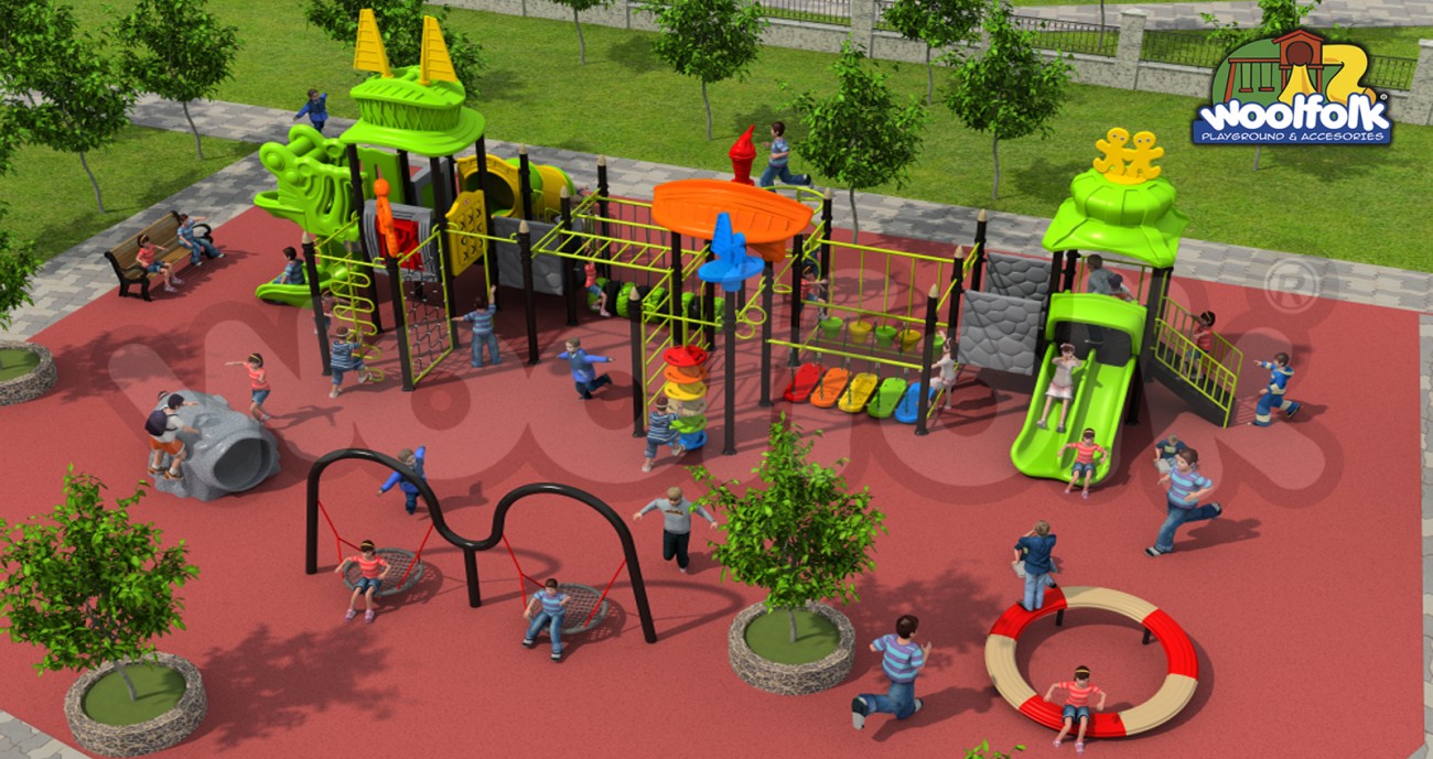 Juego Infantil para exteriores, tipo temático. Modelo: SP011