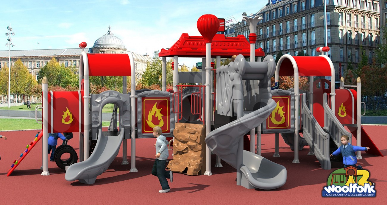 Juego Infantil para exteriores, tipo temático. Modelo: BM014