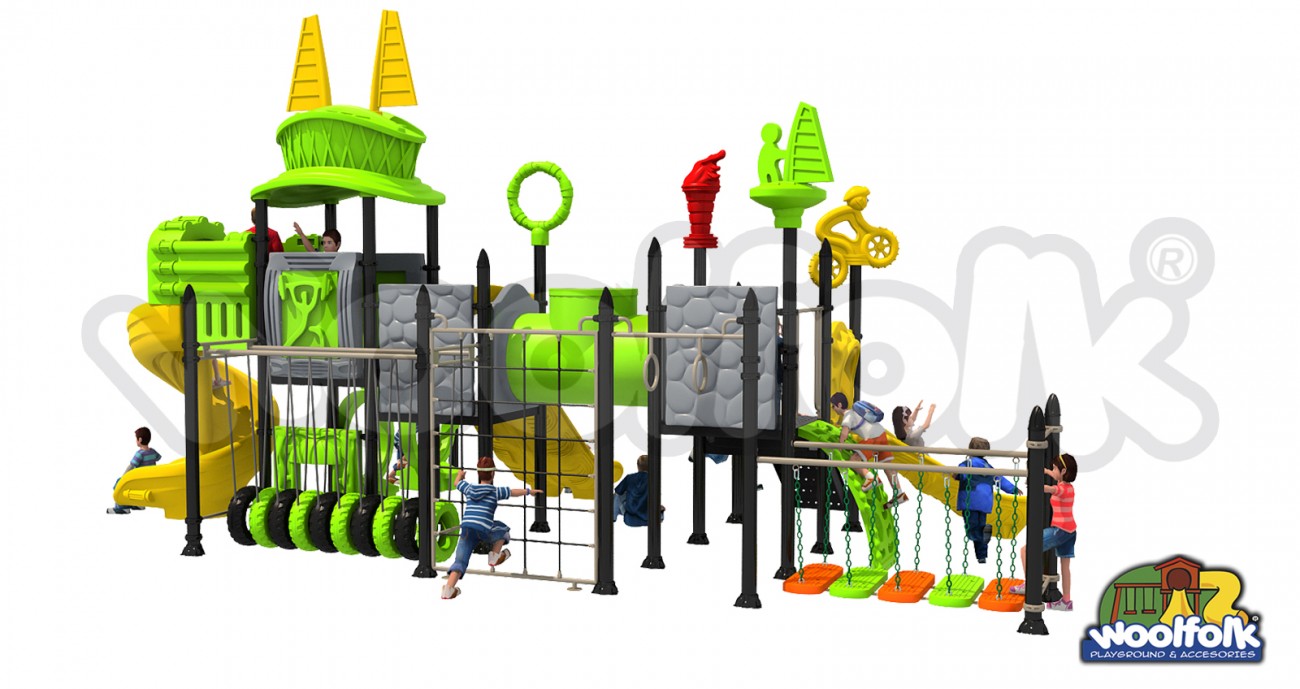 Juego Infantil para exteriores, tipo temático. Modelo: SP009