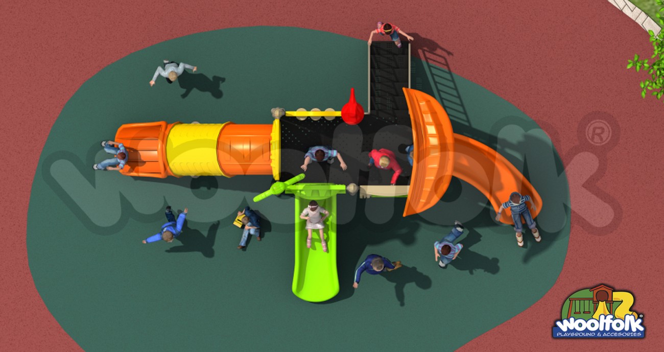 Juego Infantil para exteriores, tipo temático. Modelo: SP005