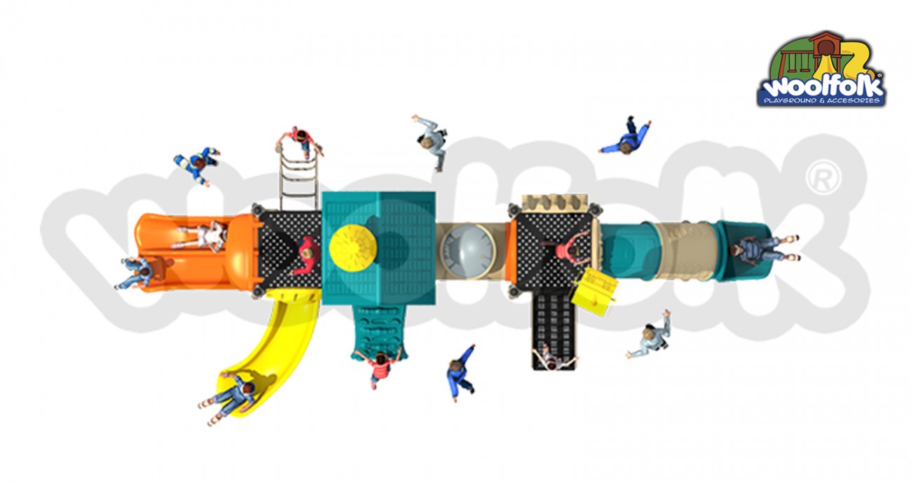 Juego Infantil para exteriores, tipo temático. Modelo: VR015