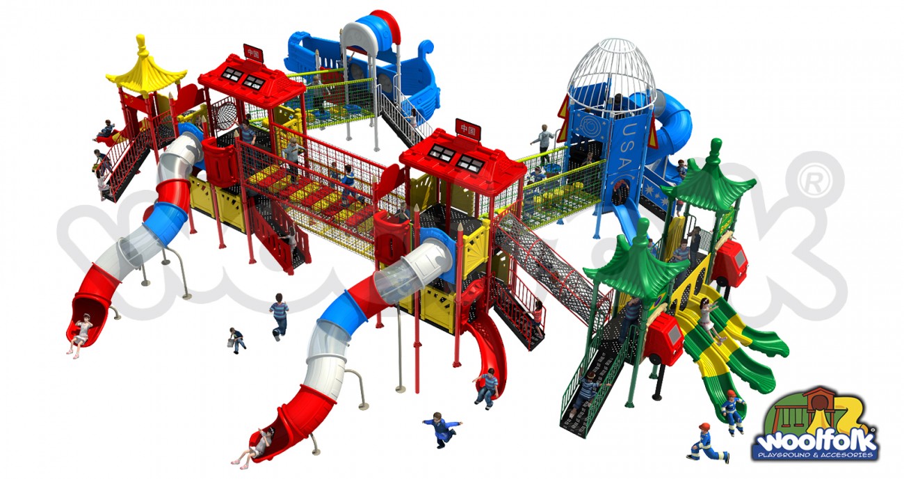 Juego Infantil para exteriores, tipo temático. Modelo: OW002