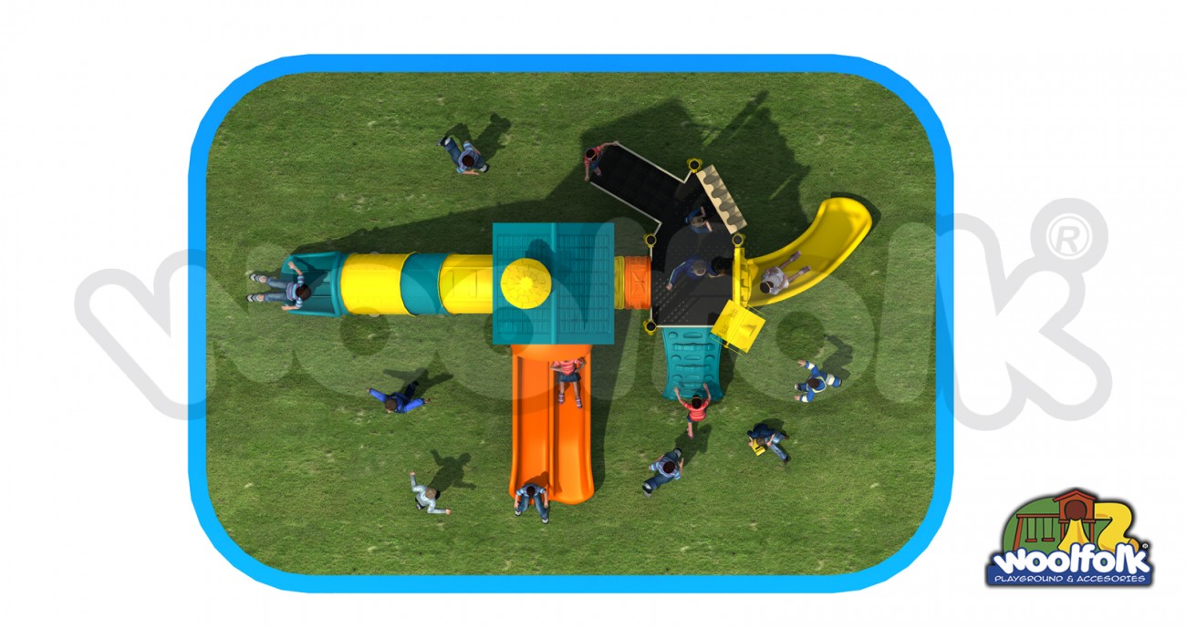 Juego Infantil para exteriores, tipo temático. Modelo: VR010