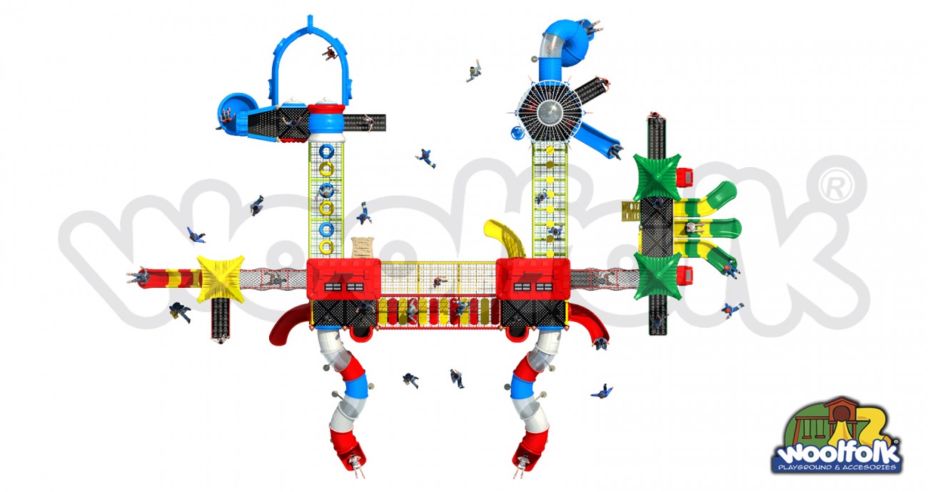 Juego Infantil para exteriores, tipo temático. Modelo: OW002