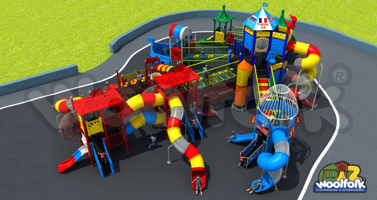 Juego Infantil para exteriores, tipo temático. Modelo: OW004