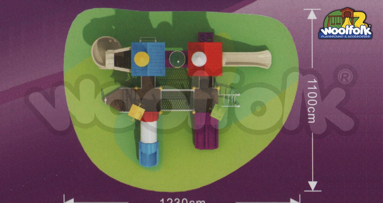 Juego Infantil para exteriores, tipo temático. Modelo: VR001