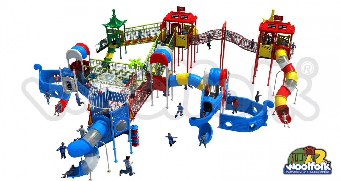 Juego Infantil para exteriores, tipo temático. Modelo: OW001