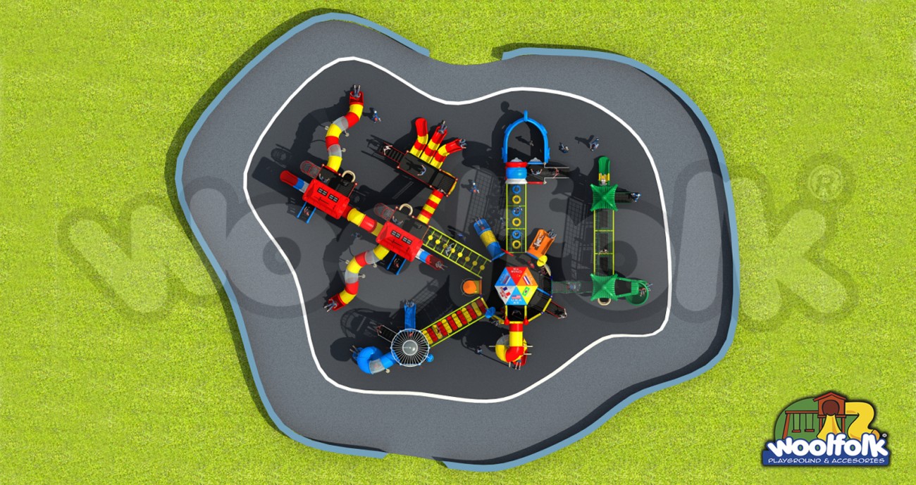 Juego Infantil para exteriores, tipo temático. Modelo: OW004