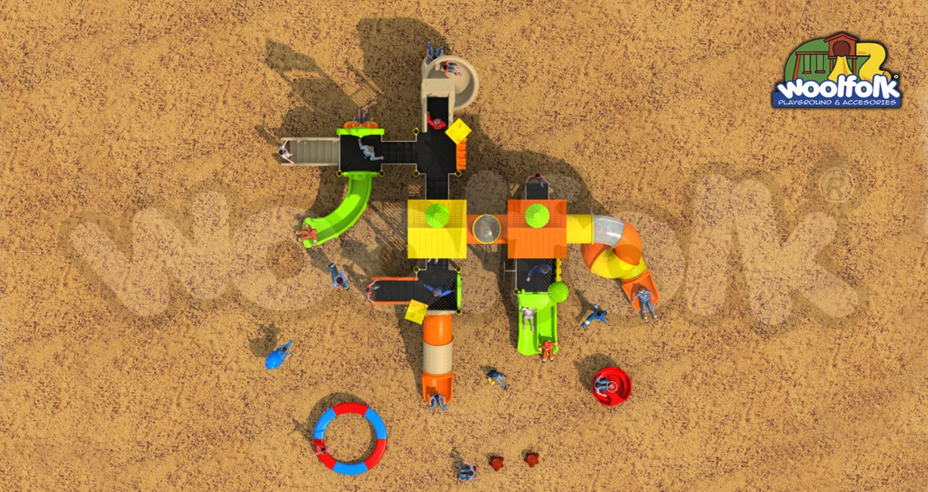 Juego Infantil para exteriores, tipo temático. Modelo: VR017