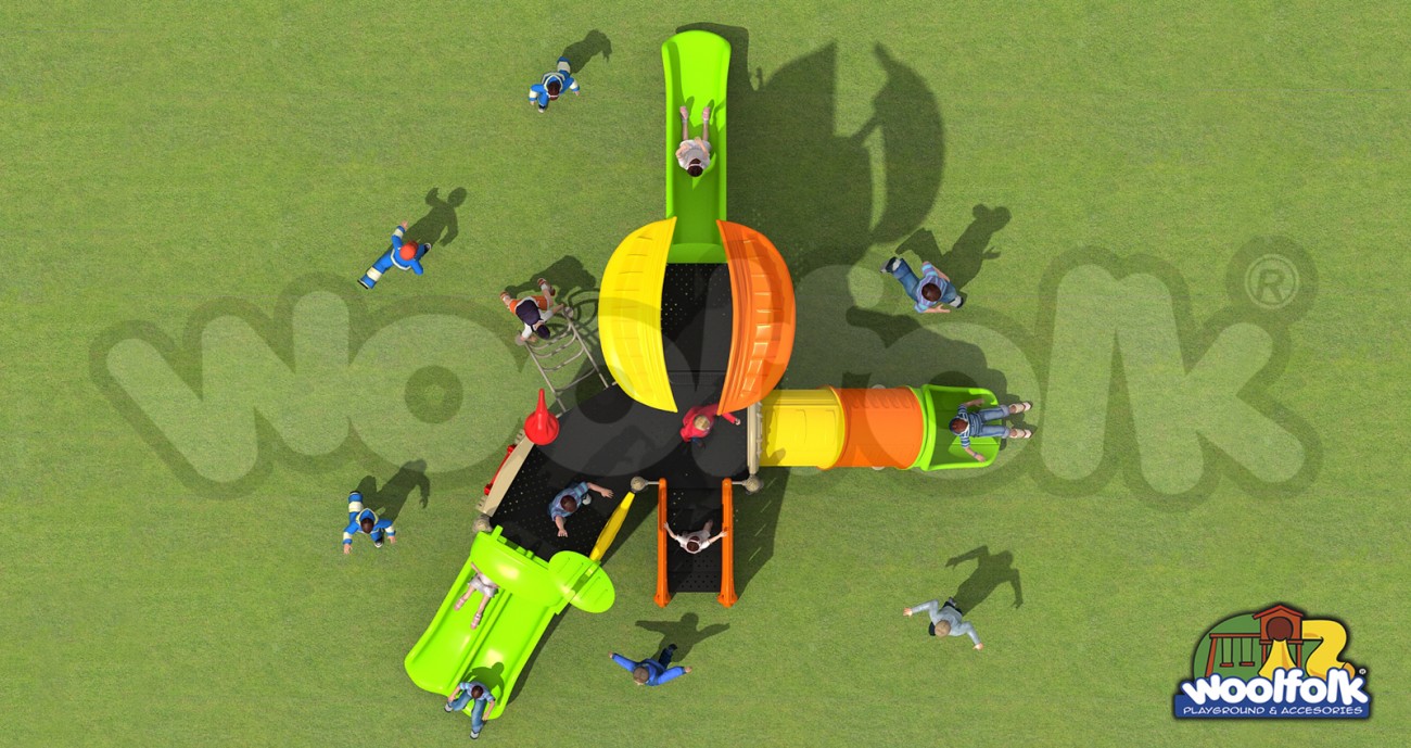 Juego Infantil para exteriores, tipo temático. Modelo: SP008