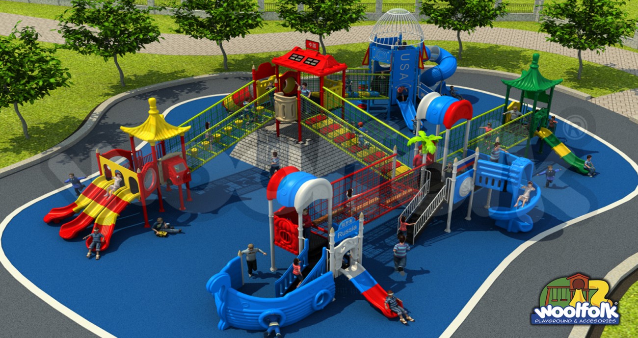 Juego Infantil para exteriores, tipo temático. Modelo: OW005