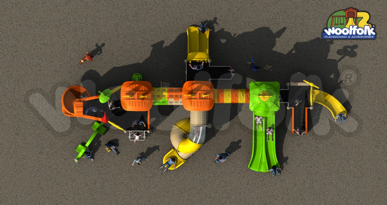 Juego Infantil para exteriores, tipo temático. Modelo: SP002