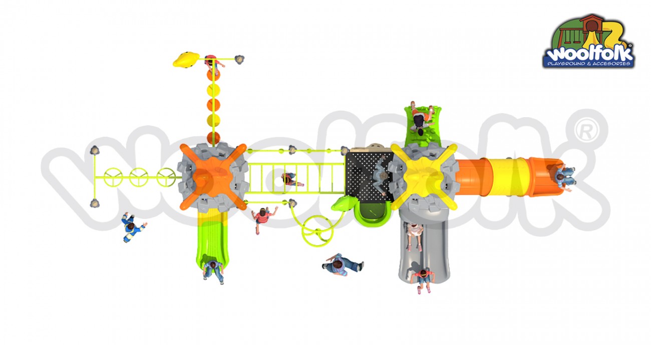 Juego Infantil para exteriores, tipo temático. Modelo: FA006