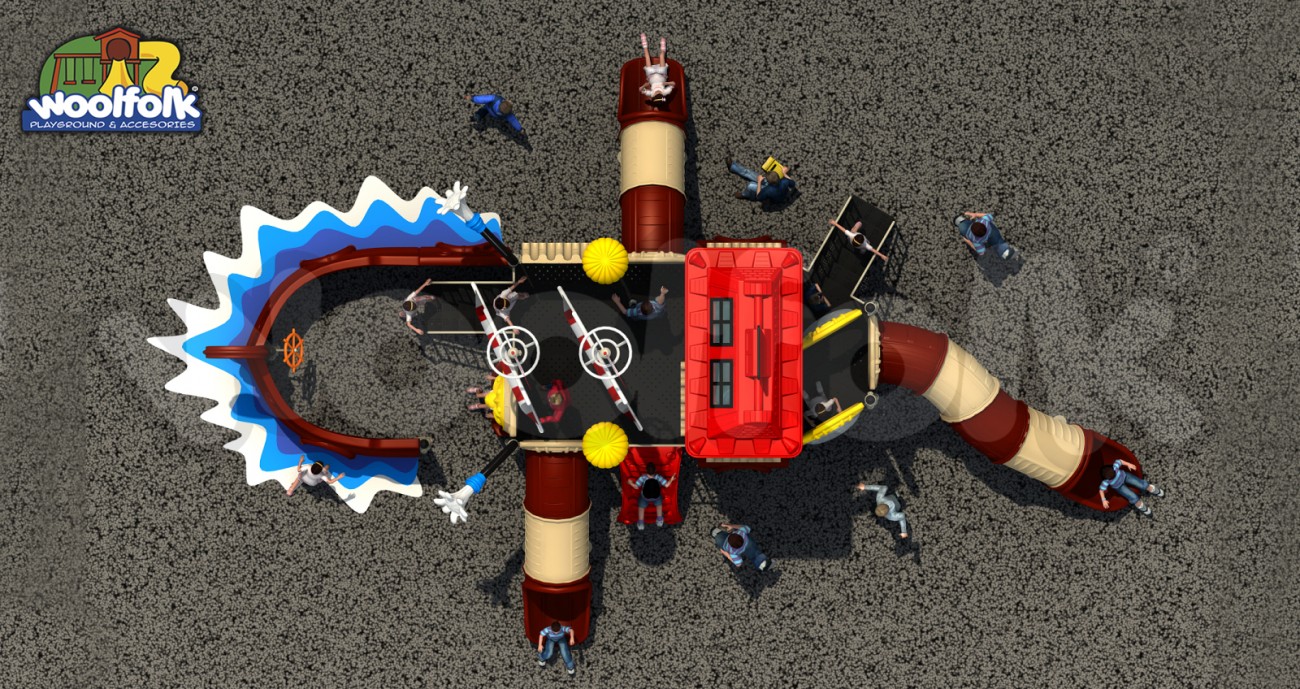 Juego Infantil para exteriores, tipo temático. Modelo: PS011