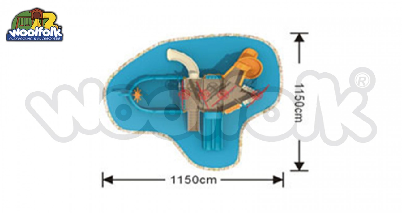 Juego Infantil para exteriores, tipo temático. Modelo: PS009