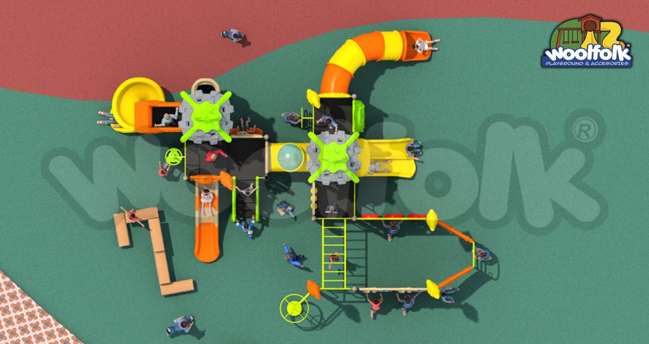 Juego Infantil para exteriores, tipo temático. Modelo: FA008