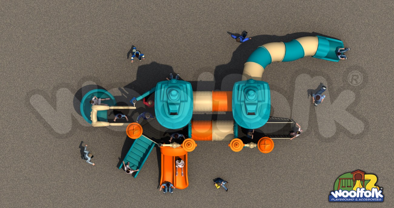 Juego Infantil para exteriores, tipo temático. Modelo: SS008