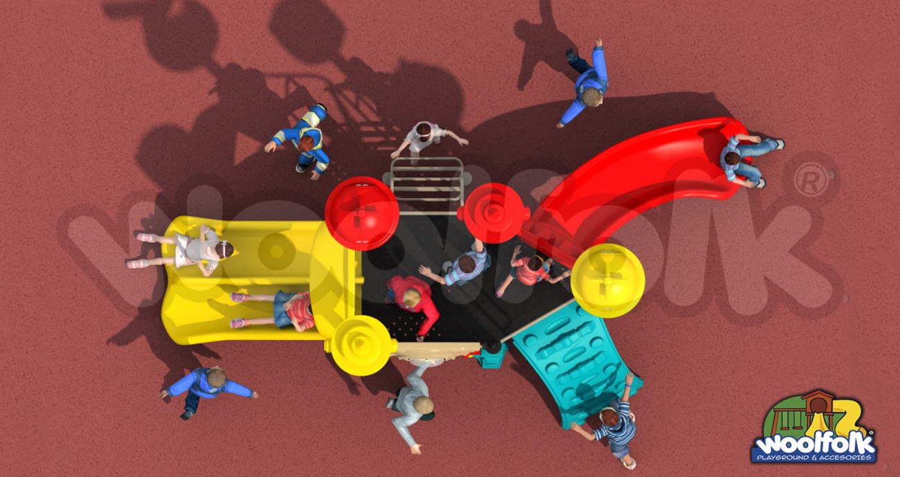 Juego Infantil para exteriores, tipo temático. Modelo: SS006