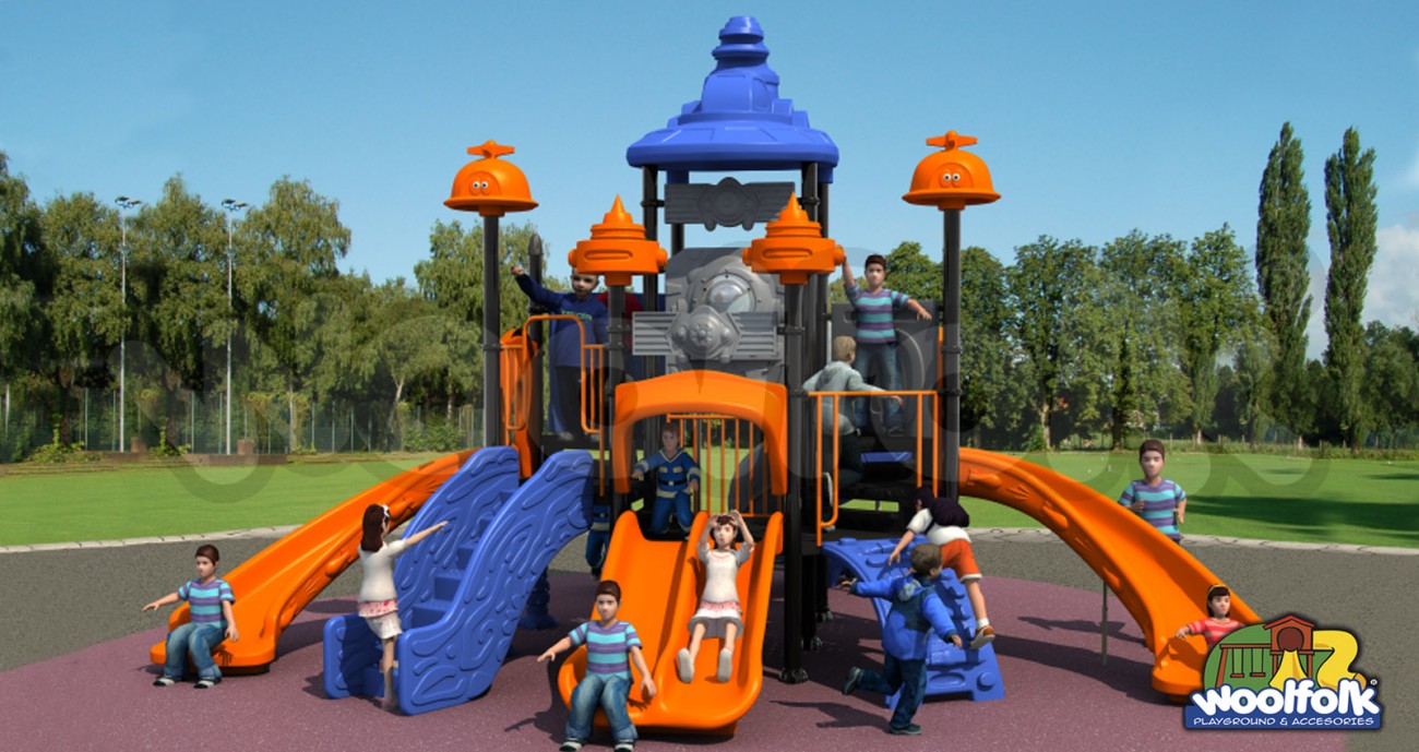 Juego Infantil para exteriores, tipo temático. Modelo: SS007