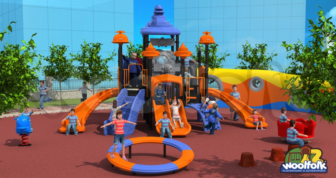 Juego Infantil para exteriores, tipo temático. Modelo: SS007