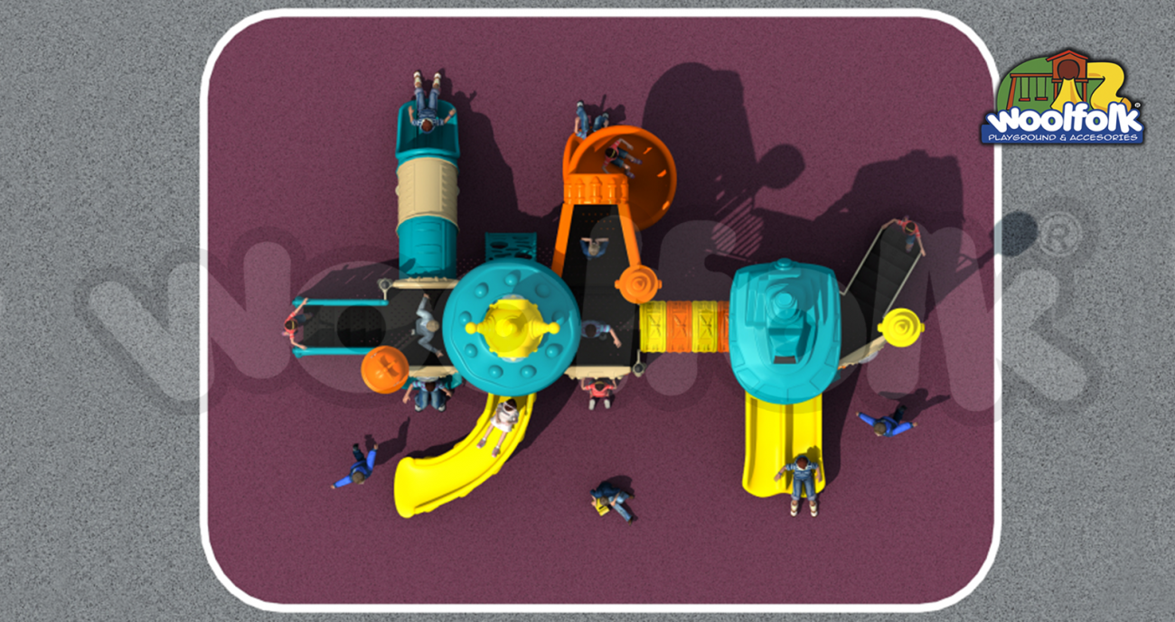 Juego Infantil para exteriores, tipo temático. Modelo: SS008
