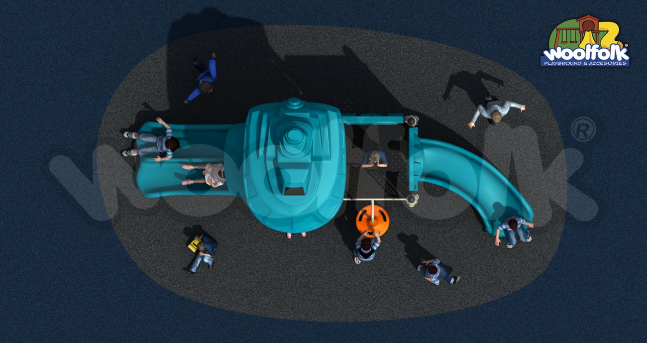 Juego Infantil para exteriores, tipo temático. Modelo: SS001