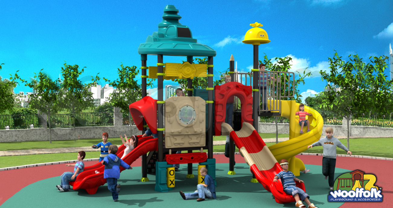 Juego Infantil para exteriores, tipo temático. Modelo: SS005